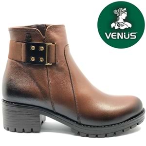 Venüs Burssella Hakiki Deri Kaymaz Taban Ortopedik Kadın Bot