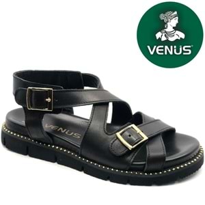 Venüs İngoo Hakiki Deri Comfort Ortopedik Kadın Sandalet