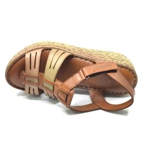 Venüs Tenrag Hakiki Deri Comfort Ortopedik Kadın Sandalet