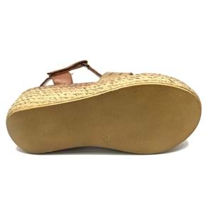 Venüs Tenrag Hakiki Deri Comfort Ortopedik Kadın Sandalet