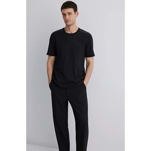 Mavi M0612689-900 Mavi Black Baskılı Tişört Erkek T-Shirt