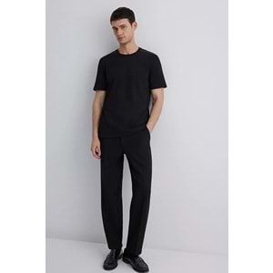 Mavi M0612689-900 Mavi Black Baskılı Tişört Erkek T-Shirt