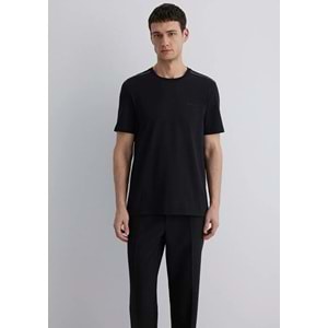Mavi M0612689-900 Mavi Black Baskılı Tişört Erkek T-Shirt