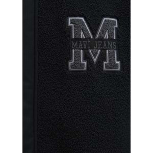 Mavi M0110628-80022 Mavi M Logo Patchli Sherpa Mont Kapüşonlu Erkek Mont