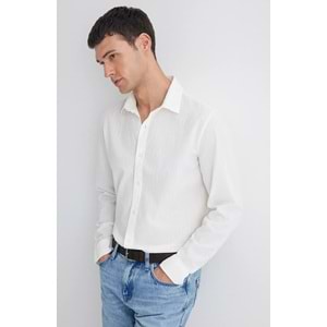 Mavi M0211623-70057 Çizgili Gömlek Regular Fit Erkek Gömlek