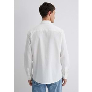Mavi M0211623-70057 Çizgili Gömlek Regular Fit Erkek Gömlek
