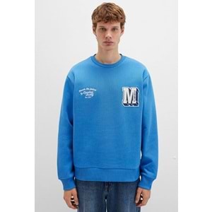 Mavi 0S10492-81330 M Logo Nakış Detaylı Erkek Sweatshirt
