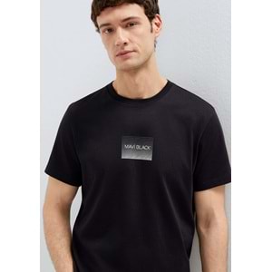 Mavi M0613364-71379 Mavi Black Baskılı Tişört Erkek T-Shirt