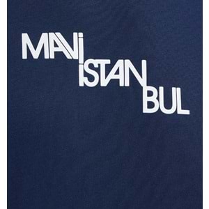 Mavi M0612274-70497 İstanbul Baskılı T-Shirt Erkek Tişort