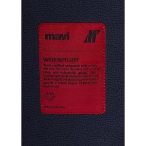 Mavi M0110851-70487 Mavi Su İtici Pro-Tech Water-Replent Kapüşonlu Erkek Mont