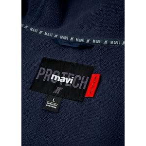 Mavi M0110851-70487 Mavi Su İtici Pro-Tech Water-Replent Kapüşonlu Erkek Mont