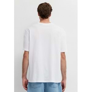 Mavi M0613350-620 Star Wars Baskılı Beyaz Tişört Erkek T-Shirt