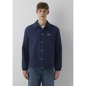 Mavi M0110875-82318 Mavi Jeans Nakışlı Erkek Mont