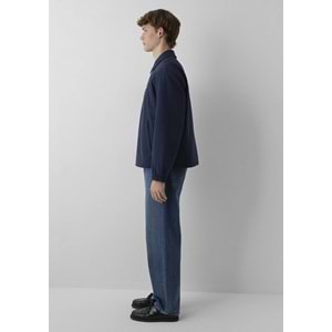 Mavi M0110875-82318 Mavi Jeans Nakışlı Erkek Mont