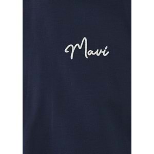 Mavi M0110875-82318 Mavi Jeans Nakışlı Erkek Mont