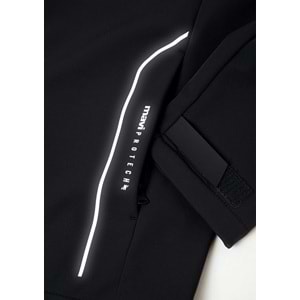 Mavi M0110852-71379 Mavi Su İtici Pro-Tech Water-Replent Kapüşonlu Spandex Erkek Mont