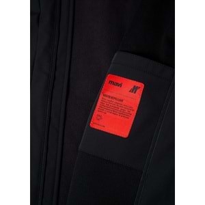 Mavi M0110852-71379 Mavi Su İtici Pro-Tech Water-Replent Kapüşonlu Spandex Erkek Mont
