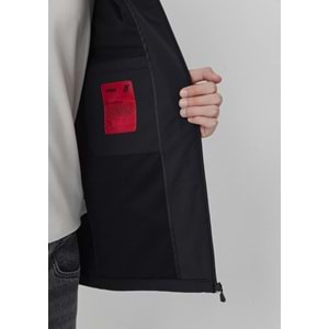 Mavi M0110852-71379 Mavi Su İtici Pro-Tech Water-Replent Kapüşonlu Spandex Erkek Mont