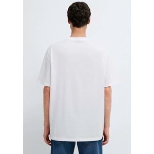 Mavi M0613390-620 Mavi Baskılı Tişört Erkek T-Shirt