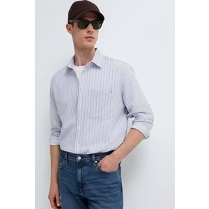 Mavi M0212006-91561 Çizgili Gömlek Regular Fit Erkek Gömlek