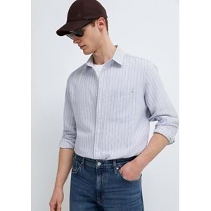 Mavi M0212006-91561 Çizgili Gömlek Regular Fit Erkek Gömlek