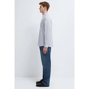Mavi M0212006-91561 Çizgili Gömlek Regular Fit Erkek Gömlek