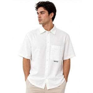Mavi M0211991-70057 Kısa Kol Gömlek Oversize Erkek Gömlek