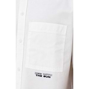 Mavi M0211991-70057 Kısa Kol Gömlek Oversize Erkek Gömlek