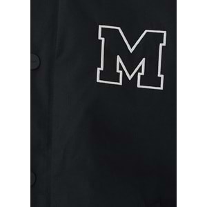Mavi M0110830-71379 Mavi Jeans Baskılı Siyah Kolej Ceket Erkek Mont