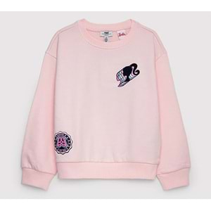 Mavi M7S10209-90773 Mavi Barbie Baskılı Kız Çocuk Sweatshirt