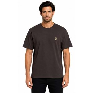Mavi M0612736-88083 Mavi Mühür Logo Nakış Detaylı Tişört Erkek T-Shirt