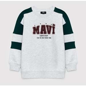 Mavi M6S10186-88467 Mavi Logo Baskılı Çocuk Sweatshirt