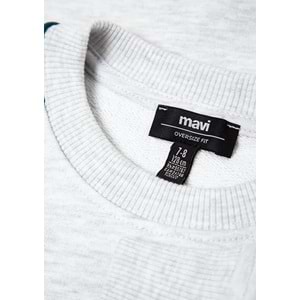 Mavi M6S10186-88467 Mavi Logo Baskılı Çocuk Sweatshirt