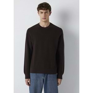 Mavi M0710439-70219 Mavi Bisiklet Yaka Kazak Erkek Sweatshirt