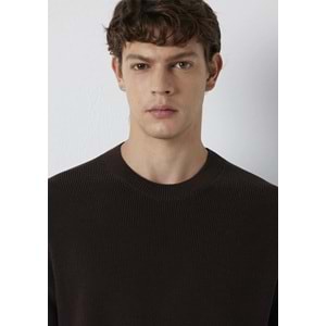 Mavi M0710439-70219 Mavi Bisiklet Yaka Kazak Erkek Sweatshirt