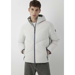 Mavi 0110360-70080 Şişme Mont Kapüşonlu Erkek Mont
