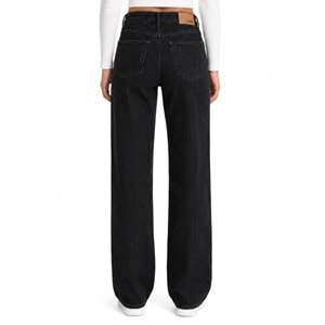 Mavi M1010600-A3668 Dokuma Pantolon Bol Kesim Düz Paça Jean Kadın Kot Pantolon