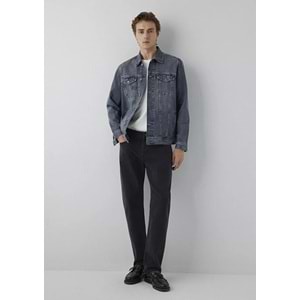 Mavi M010143-A4066 Mavi Dolphin Grey Classic Denim Jean Ceket Erkek Ceket