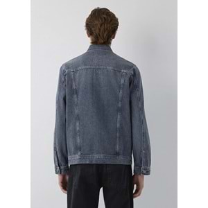 Mavi M010143-A4066 Mavi Dolphin Grey Classic Denim Jean Ceket Erkek Ceket
