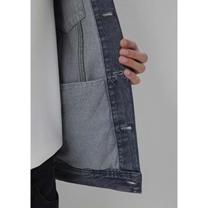 Mavi M010143-A4066 Mavi Dolphin Grey Classic Denim Jean Ceket Erkek Ceket