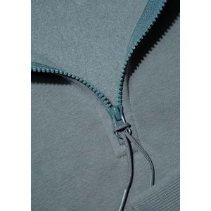 Mavi M0S10278-71577 Mavi Yarı Fermuarlı Erkek Sweatshirt