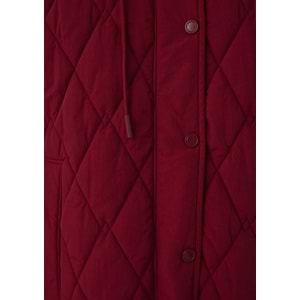 Mavi M1110911-70392 Mavi Kapüşonlu Kapitone Mont Kadın Mont