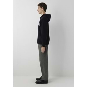 Mavi M0S10642-900 Mavi Jeans Logo Nakışlı Fermuarlı Sweatshirt