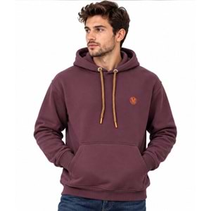 Mavi 065809-70223 Logo Nakışlı Erkek Kapüşonlu Sweatshirt