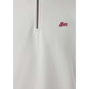 Mavi M0S10613-70057 Mavi Patch Logo Nakışlı Yarı Fermuarlı Erkek Sweatshirt