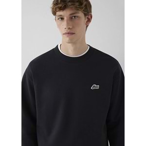 Mavi M0S10611-80022 Mavi Patch Nakışlı Erkek Sweatshirt