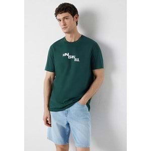 Mavi M0612274-85173 İstanbul Baskılı T-Shirt Erkek Tişort