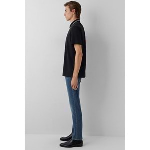 Mavi M0613535-900 Yarım Fermuarlı Polo Yaka Tişört Erkek Tişort