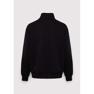 Mavi M0S10585-900 Mavi Logo Baskılı Yarı Fermuarlı Sweatshirt Erkek Sweatshirt