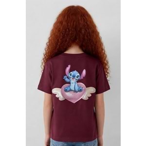 Mavi M7610481-70393 Stitch Baskılı Kız Çocuk Tişort